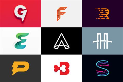 Single Letter Logo Design From A To Z