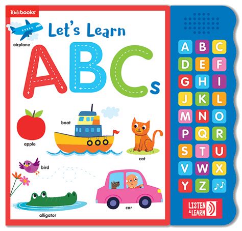 Lets Learn Abcs Kidsbooks Publishing