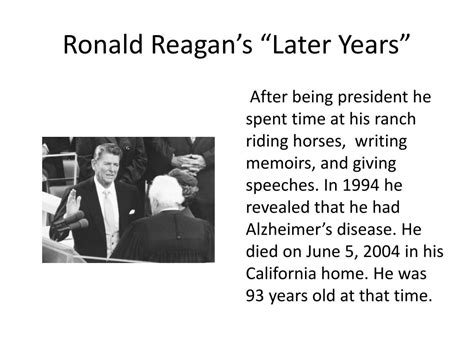 Ppt Ronald Reagan Powerpoint Presentation Free Download Id1997169