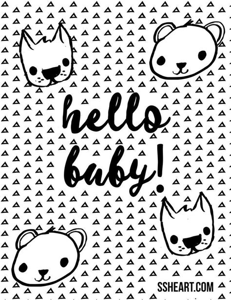 High Contrast Baby Visual Stimulation Printable With Images High