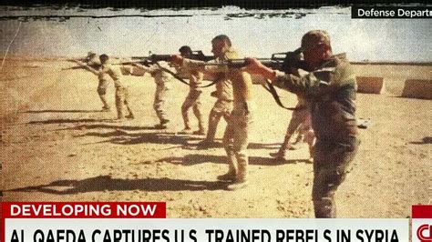 u s trained rebels captured in syria by al nusra cnn video