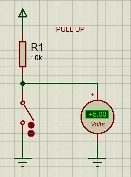 How A Pull Up And Pull Down Resistor Works Resistor Pull Ups It Works