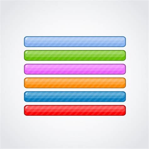 Free Colourful Web Buttons Pack Nohatcc