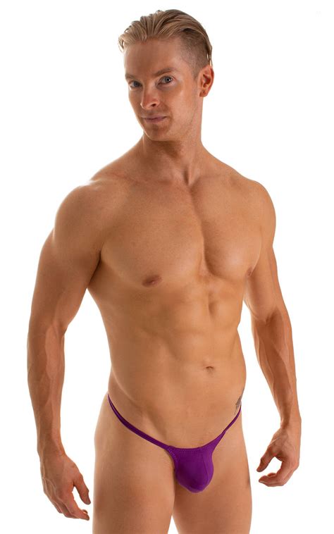 Mens Swimwear Stuffit Pouch Micro G String Thong Tanning Swimsuit For A Man