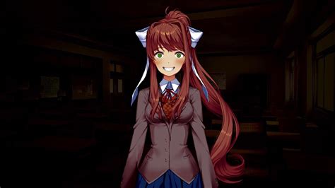 Ddlc Monika Fanart Scary Download It Free And Share It With More