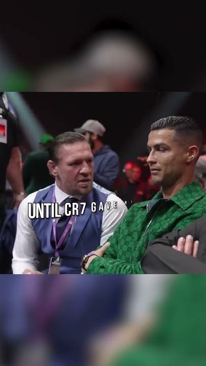 Connor Mcgregor Annoys Cristiano Ronaldo Youtube