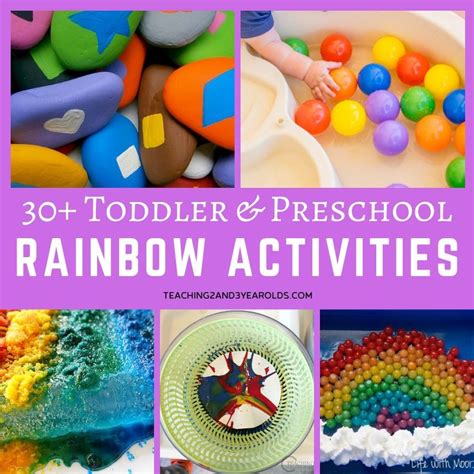 30 Rainbow Activities Kids Love