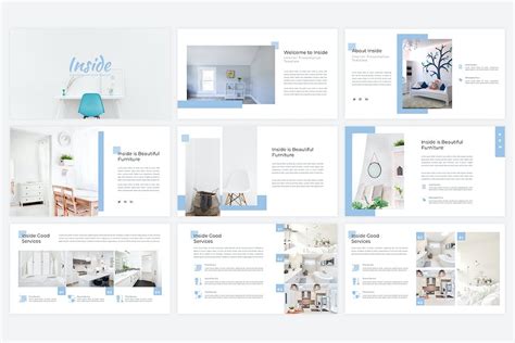 Inside Interior Powerpoint Template Design Template Place
