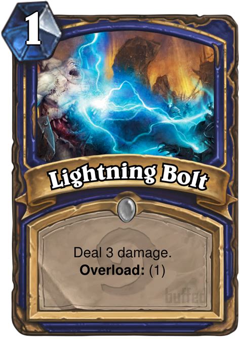 Rapidly develop apps with our responsive, reusable building blocks. Lightning Bolt - Spell - Card - Hearthstone database ...