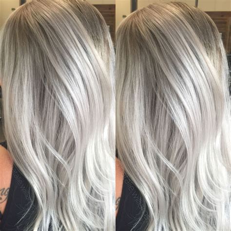 Silver Hair Grey Hair White Hair Silver Blonde Hair Grey Hair Dye Platinum Hair Color