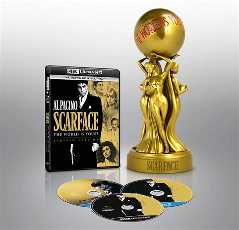 Scarface 4k2d Blu Ray The World Is Yours Limited Edition Amazon