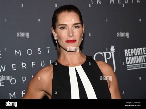 Actress Brooke Shields Attends The Hollywood Reporters Annual Most