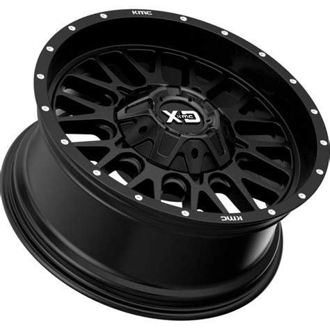 California 4x4 Alloy Wheel Xd842 Snare Satin Black Xd Series
