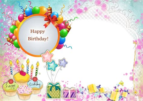 Birthday Frame Png Free Download Happy Birthday Png Transparent Frame