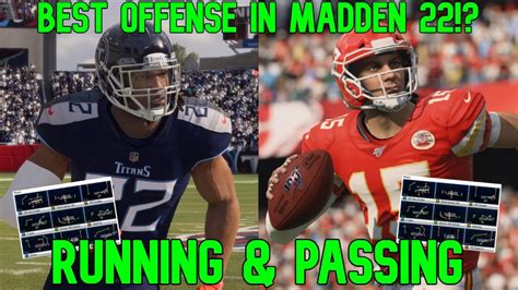 The Meta Offense In Madden Nfl 22 Top 5 Best Offense Playbooks To Use