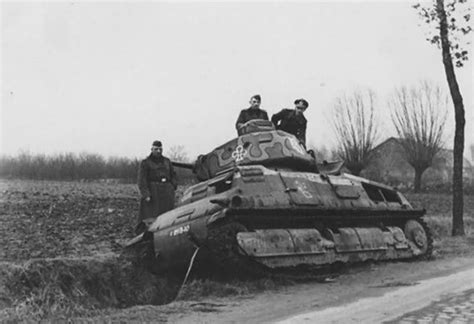 Captured Somua S35 Tank World War Photos
