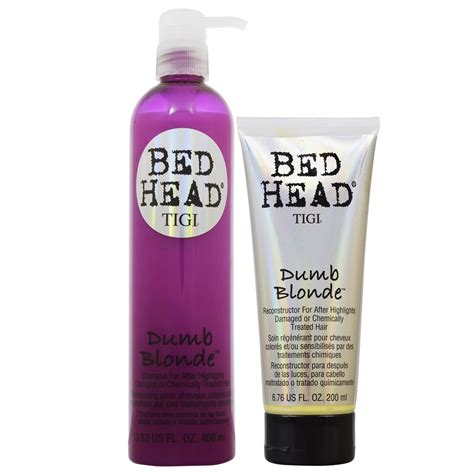 Tigi Bed Head Dumb Blonde Shampoo 13 5oz And Conditioner 6 76oz Duo