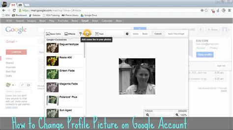 Your default google account is the one that google drive, youtube, and other platforms will usually sign you into when you visit. How to Change Profile Picture on Google Account - YouTube