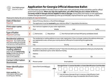 Battleground Ballot Box How To Vote Absentee By Mail In Georgia