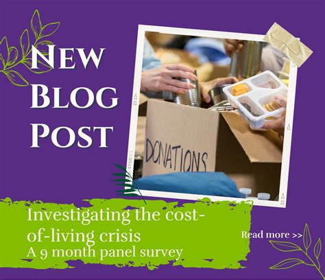 Investigating The Cost Of Living Crisis A 9 Month Panel Survey