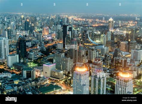 Bangkok Skyline Blue Sky High Resolution Stock Photography And Images Alamy