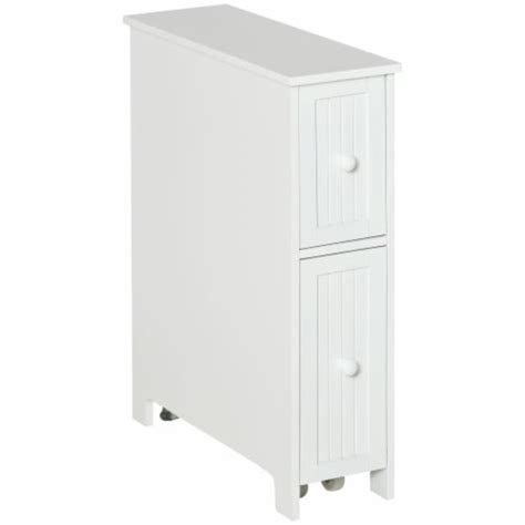 Bathroom Toilet Paper Storage Cabinet Free Standing Roll Cabinet W
