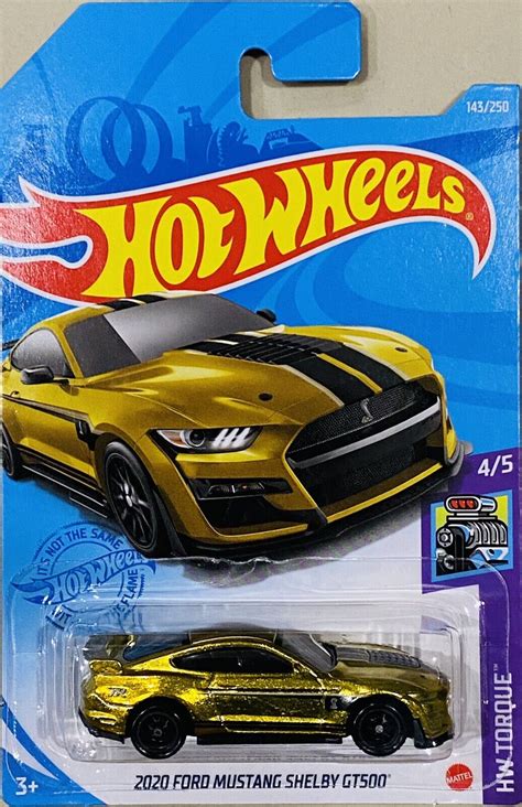 Hot Wheels Mainline Treasure Hunt Ford Mustang Gt Gold Loose My XXX