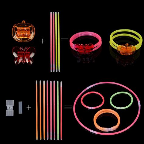 Glow Stick Led Light Up Party Favors Bulk Glow In The Dark Party Supplies Includes Glowsticks