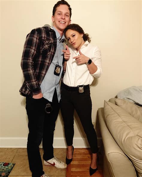 Jake Perolta And Amy Santiago From Brooklyn 99 Office Halloween Costumes