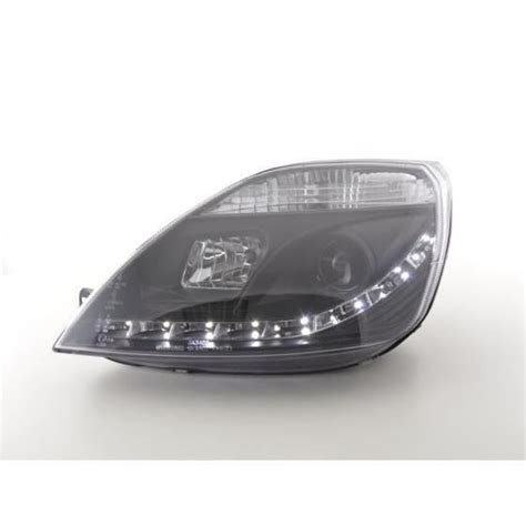 Phares Daylight Pour Ford Fiesta Type Mk6 An 03 07 Noir Achat