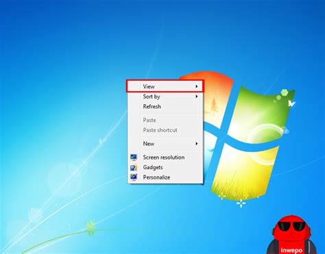 Cara Menyembunyikan Shortcut Ikon Di Desktop Windows 7 8 And 10 Inwepo