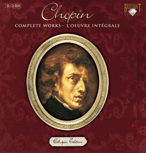 Frédéric François Chopin Chopin Complete Works Cd Opus3a