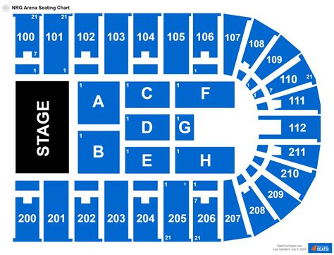 NRG Arena Seating Chart - RateYourSeats.com