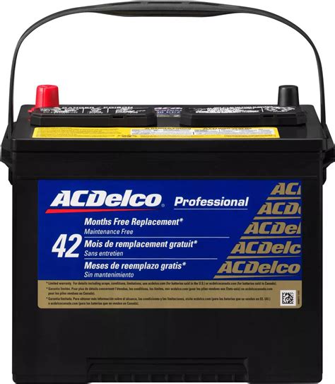 Professional Gold Series Group 24r Battery 700 Cca Acdelco Auto Value