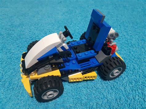 Lego Moc 31087 Go Kart By Fosamax Rebrickable Build With Lego