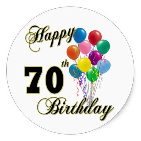 Happy 70th Birthday Clip Art Clipart Best
