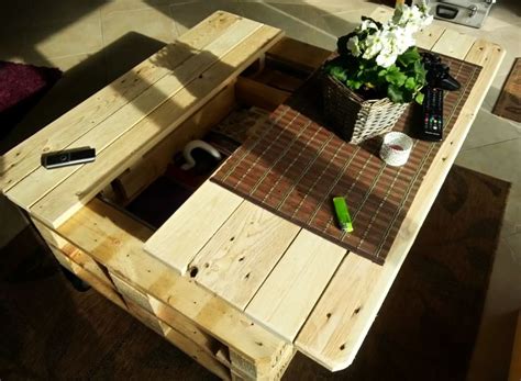 View image more like this. DIY lift-top coffee table endeavors abundant storage space ...
