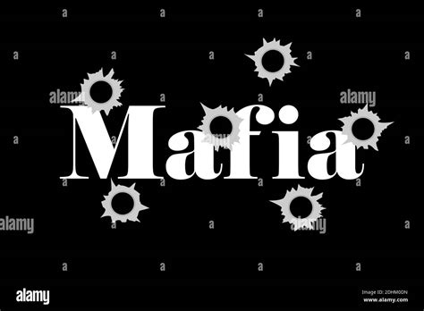 Mafia Organized Crime And Dangerous Shooting From Guns And Weapons