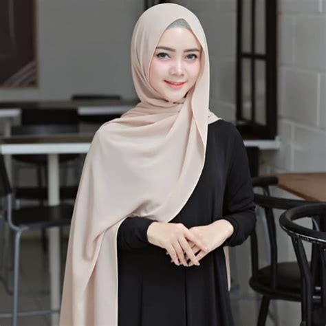 Jual Pashmina Diamond Pasmina Nissa Sabyan 75x150 Jilbab Hijab Kerudung