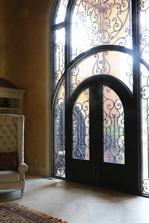 Decorative Iron Entry Doors — Eden Windows And Doors