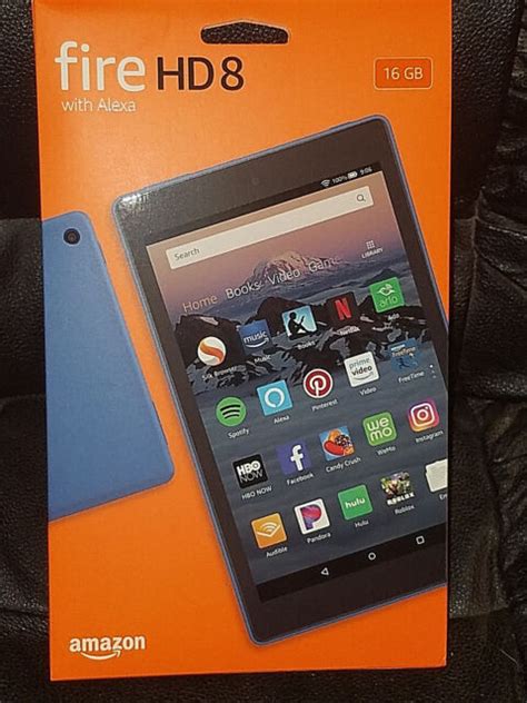 New Amazon Kindle Fire Hd 8 8th Gen Tablet Alexa 16 Gb New Model