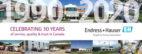 Endress+hauser is a leading supplier of products, solutions and services for industrial process measurement and automation. Endress+Hauser Canada celebrates 30 years - Manufacturing ...