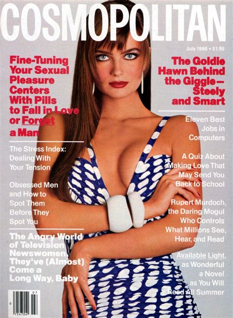 Makeup Trends From The S You Forgot About Paulina Porizkova Supermodels Cosmo Girl