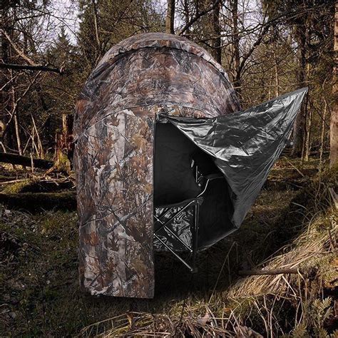 Canopy Camping Outdoor Sport Hunting Camping Chair Ground Blind Real