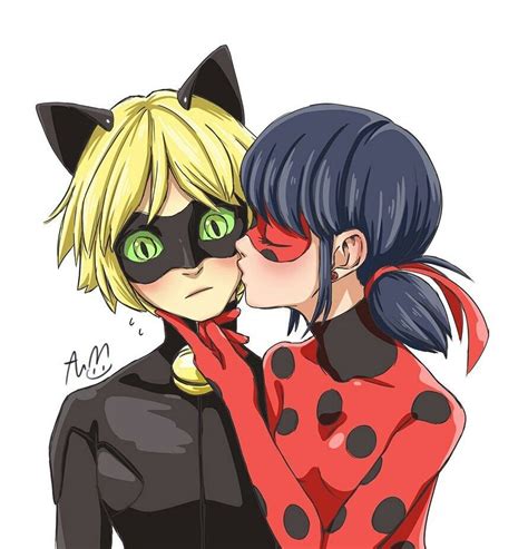 Ladybug Kiss Cat Noir