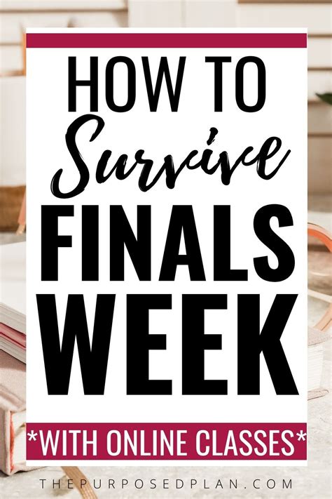 Essential Finals Week Tips Finals Week Motivation How To Pass Exams