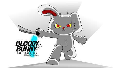 Bloody Bunny The First Blood Fanart Whizzy Illustrations Art Street