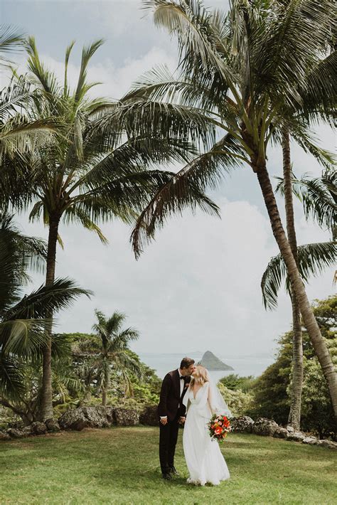 Intimate Oahu Elopement At Kualoa Ranch — Hawaii Wedding Photographer