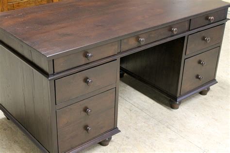 We wanted to build our own custom pine wood desk top diy style. Rustic Desk From Reclaimed Oak - ECustomFinishes