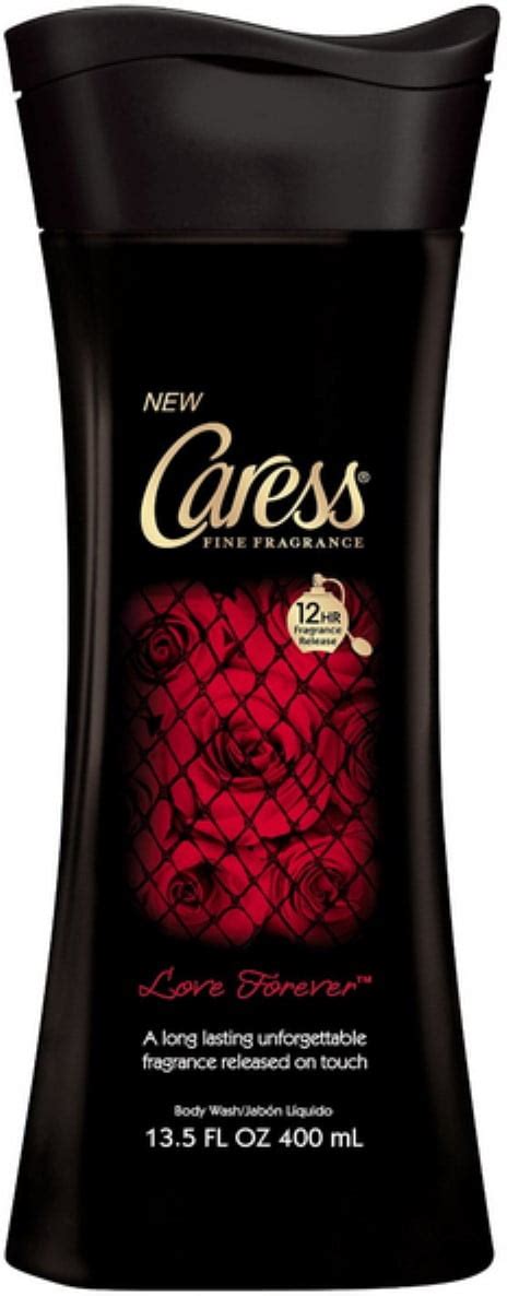 Caress Fine Fragrance Body Wash Love Forever 135 Oz Pack Of 4